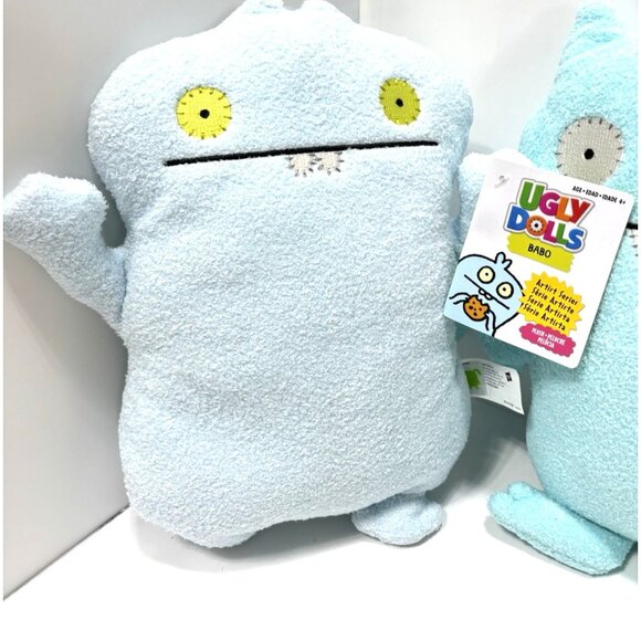 Ugly Dolls Plush Lot – Wage, Ice Bat & Babo – Large 3‑Pc Set – New, Soft Toys - Picture 4 of 8